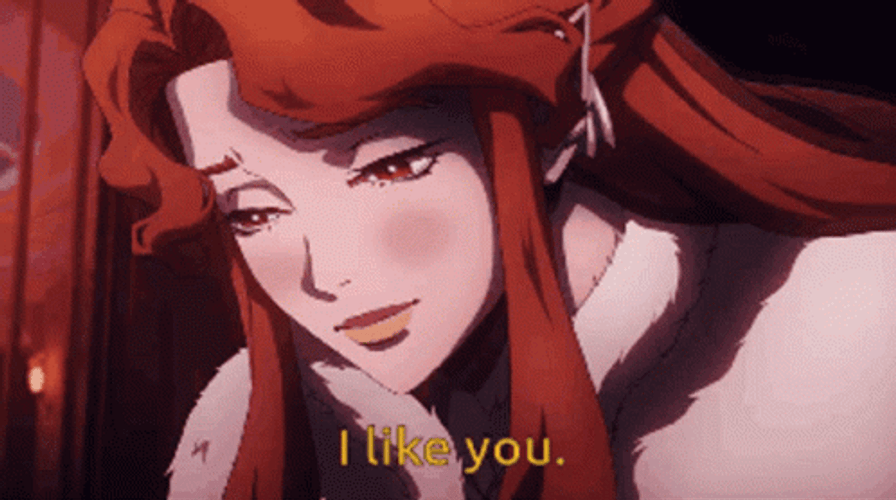 Castlevania Lenore I Like You GIF