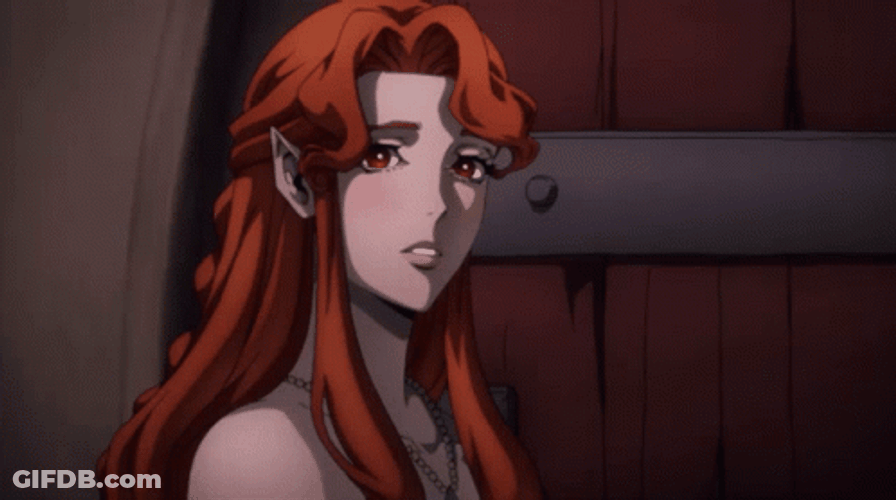 Castlevania Worried Lenore GIF