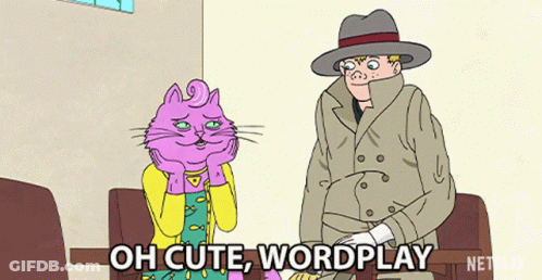 Cat And Man Saying Oh Cute GIF