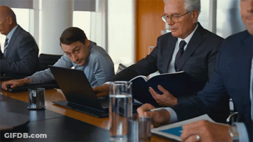 Cat And Monkey Holding Dell Laptop GIF
