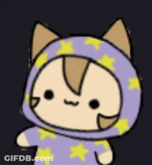 Cat Animation Wiggle GIF