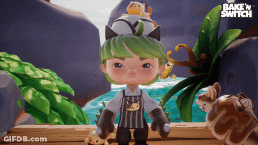 Cat Attack Bake N Switch GIF