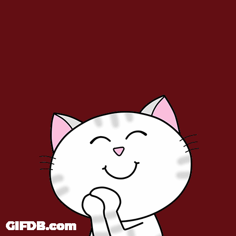 Cat Beautiful สุขสันต์วันวาเลนไทน์ GIF