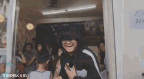 Cat Blowing Party Horn Hooray GIF