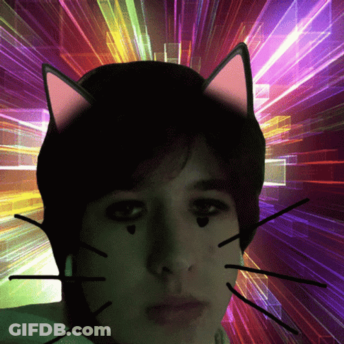 Cat Boy Moving Background Pictures GIF