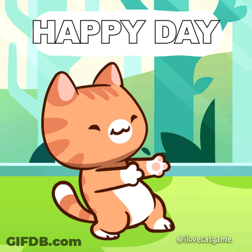 Cat Breakdancing Have A Good Day GIF