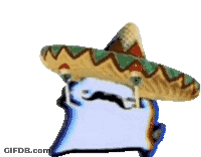 Cat Breakdancing Mexican GIF