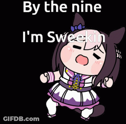 Cat By The Nine I'm Sweekin GIF