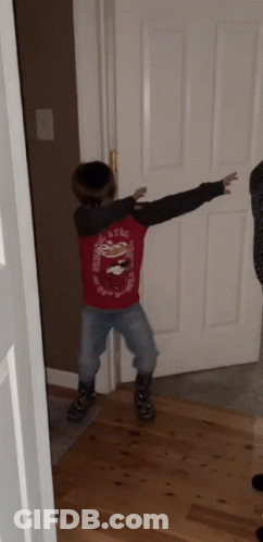 Cat Dancing On Rug GIF