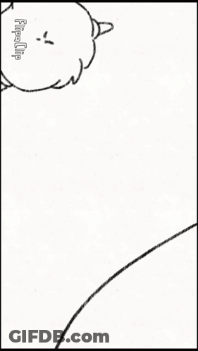 Cat Drawing Saying I Miss You GIF