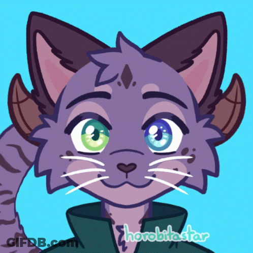 Cat Drawing With Horobitastar GIF