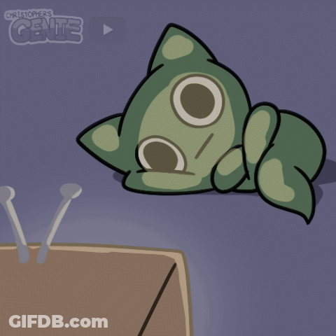 Cat Drawing With Words Christopher's Genie GIF