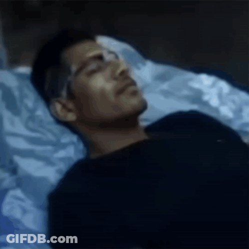 Cat Face Painting Blurred Background GIF