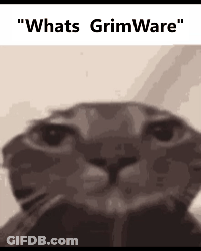 Cat Face With Whats Grimware GIF