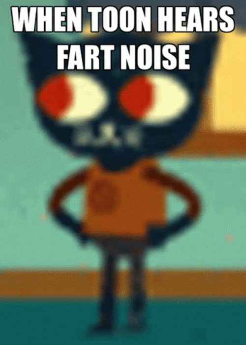 Cat Fart Noises GIF