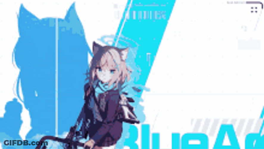 Cat Girl Wallpaper GIF