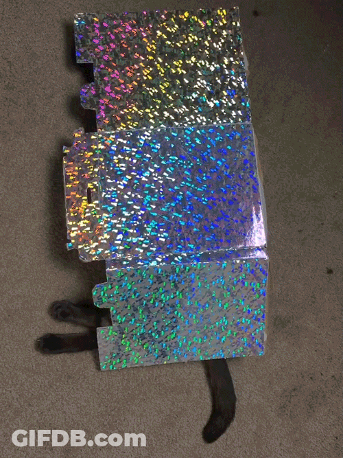 Cat Hiding Under The Box GIF