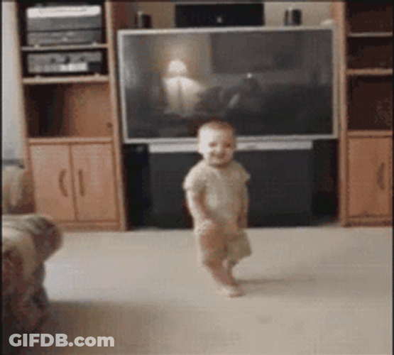 Cat Hit Kids Falling GIF