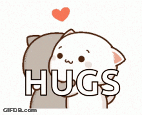 Cat Hugging Another Cat Hugs GIF