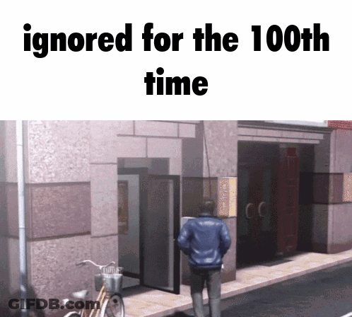 Cat Ignored The Sogger GIF