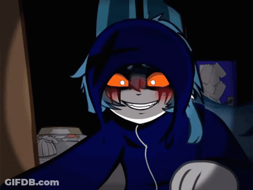 Cat In Hoodie And Headphones GIF