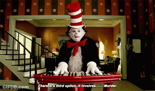 Cat In The Hat Playing Piano GIF