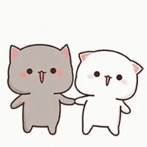 Cat Kiss You While Hugging GIF