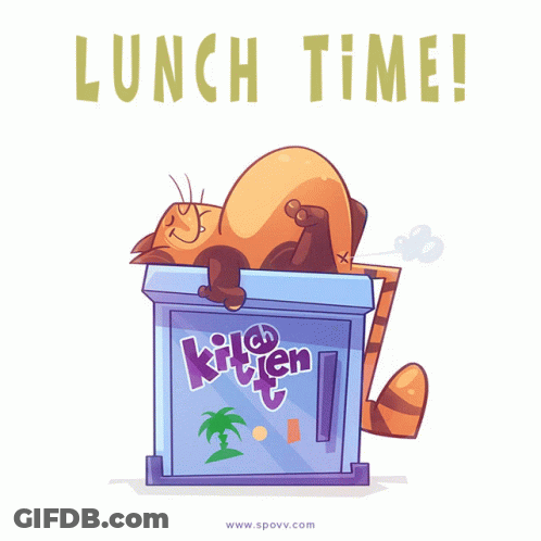 Cat Laying In Cooler Saying Kitten GIF