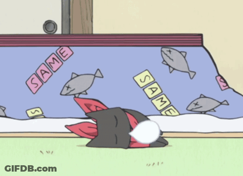 Cat Laying Under Blanket Saying Same GIF