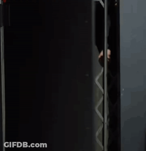 Cat Looking Out Window Saying Not Hehe GIF