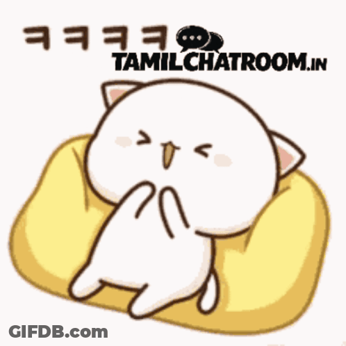Cat Lying On Yellow Pillow GIF