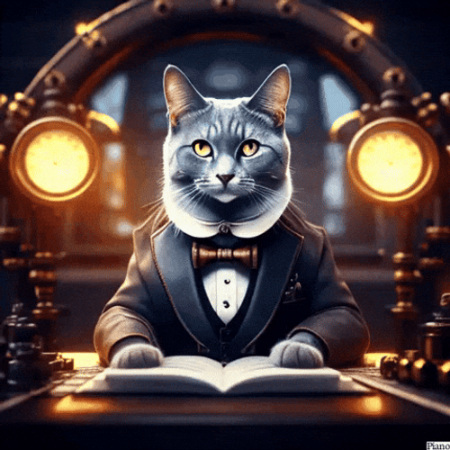 Cat Piano Legacy Put In History GIF