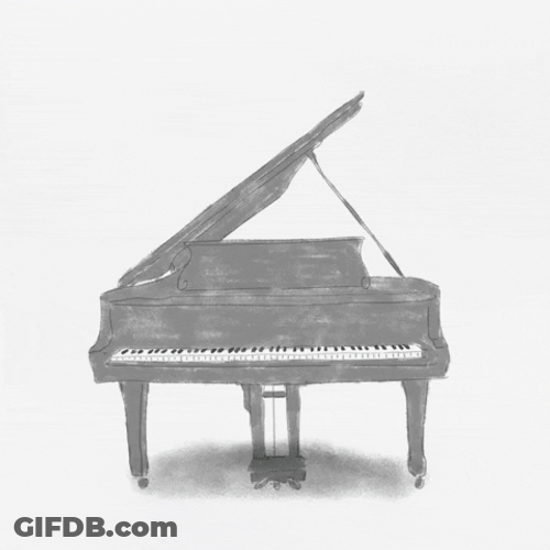 Cat Piano Stands Test Of Time GIF