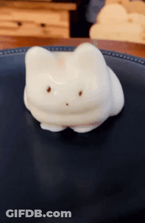 Cat Pudding Jelly  Wiggle GIF