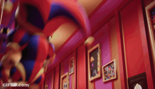 Cat Reaching For Person's Leg GIF