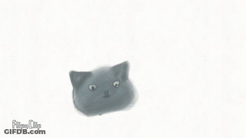 Cat's Head GIF