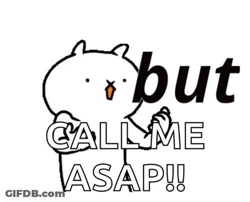 Cat Saying Why Call Me Casap GIF