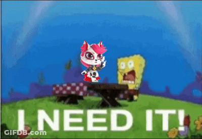 Cat Sitting At Table I Need It GIF