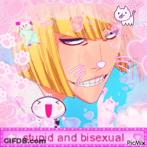 Cat Stay Silly Stupid And Bisexual GIF