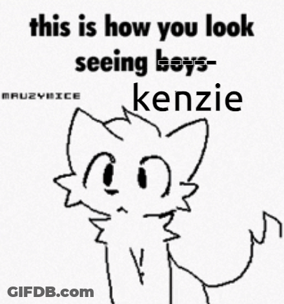 Cat This Is How You Look Seeing Boys Kenzie GIF