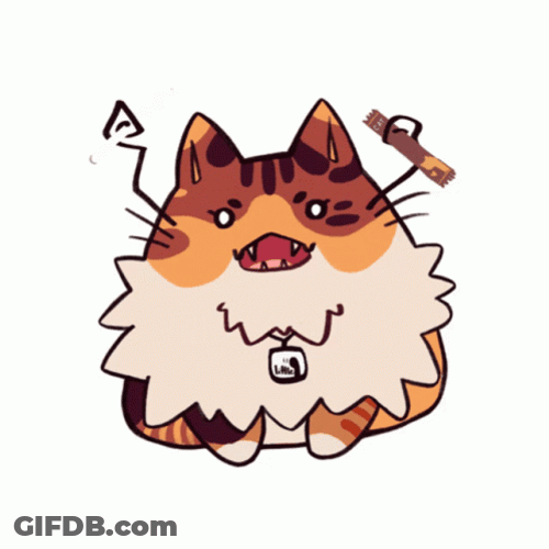 Cat Wants To Eat Penne GIF