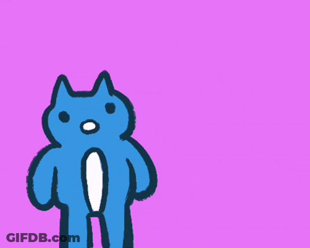 Cat Waving Hello Excuse Me GIF