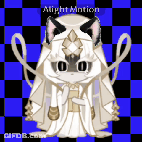 Cat With Alight Motion GIF