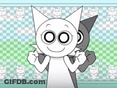 Cat With Circles Around Eyes GIF