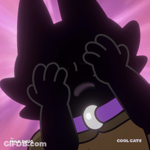 Cat With Cool Cats Text GIF