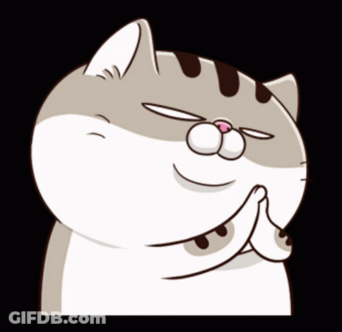Cat With Eyes Closed And Pink Nose GIF