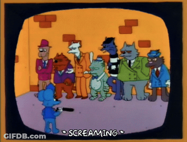 Cat With Gun Got Everyone Screaming GIF