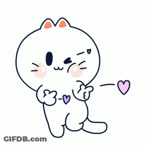 Cat With Gun Hand Pointing GIF