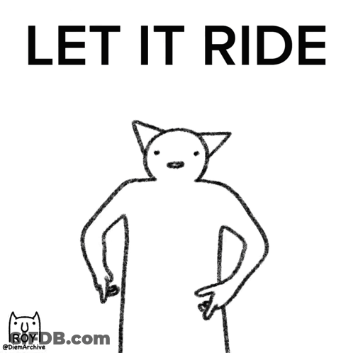 Cat With Let It Ride GIF