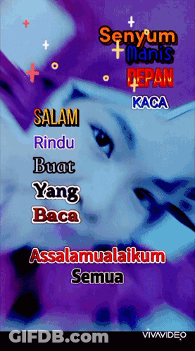 Cat With Senyum Manis Depan Kaca GIF